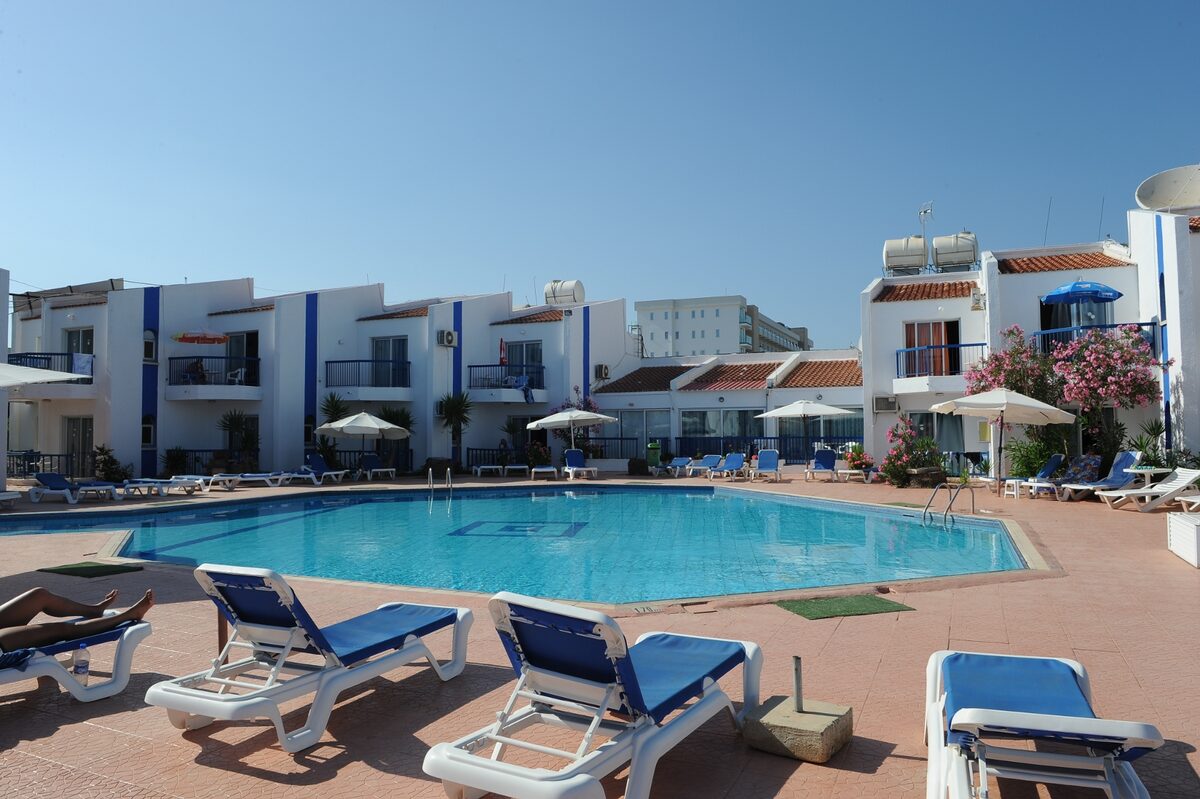 Alexia Hotel Apartments outdoor swimming pool, Agia Napa Cyprus