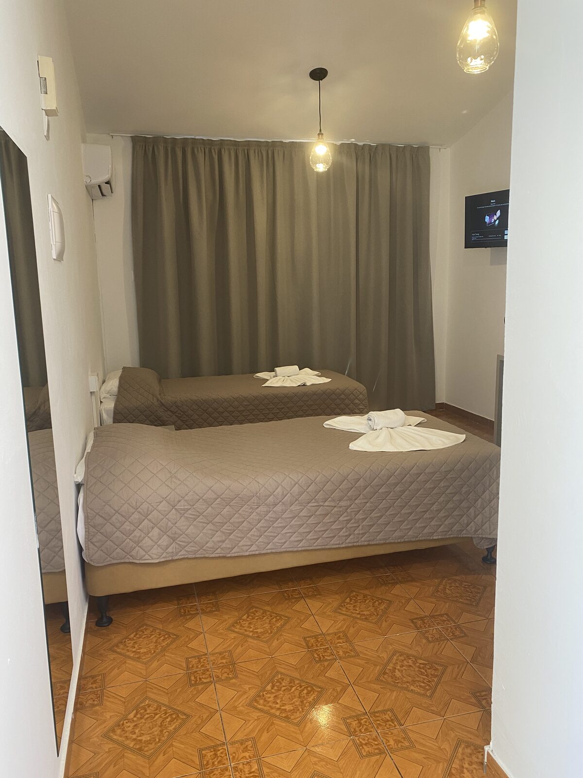 Economy twin room at Alexia Hotel Apartments Agia Napa